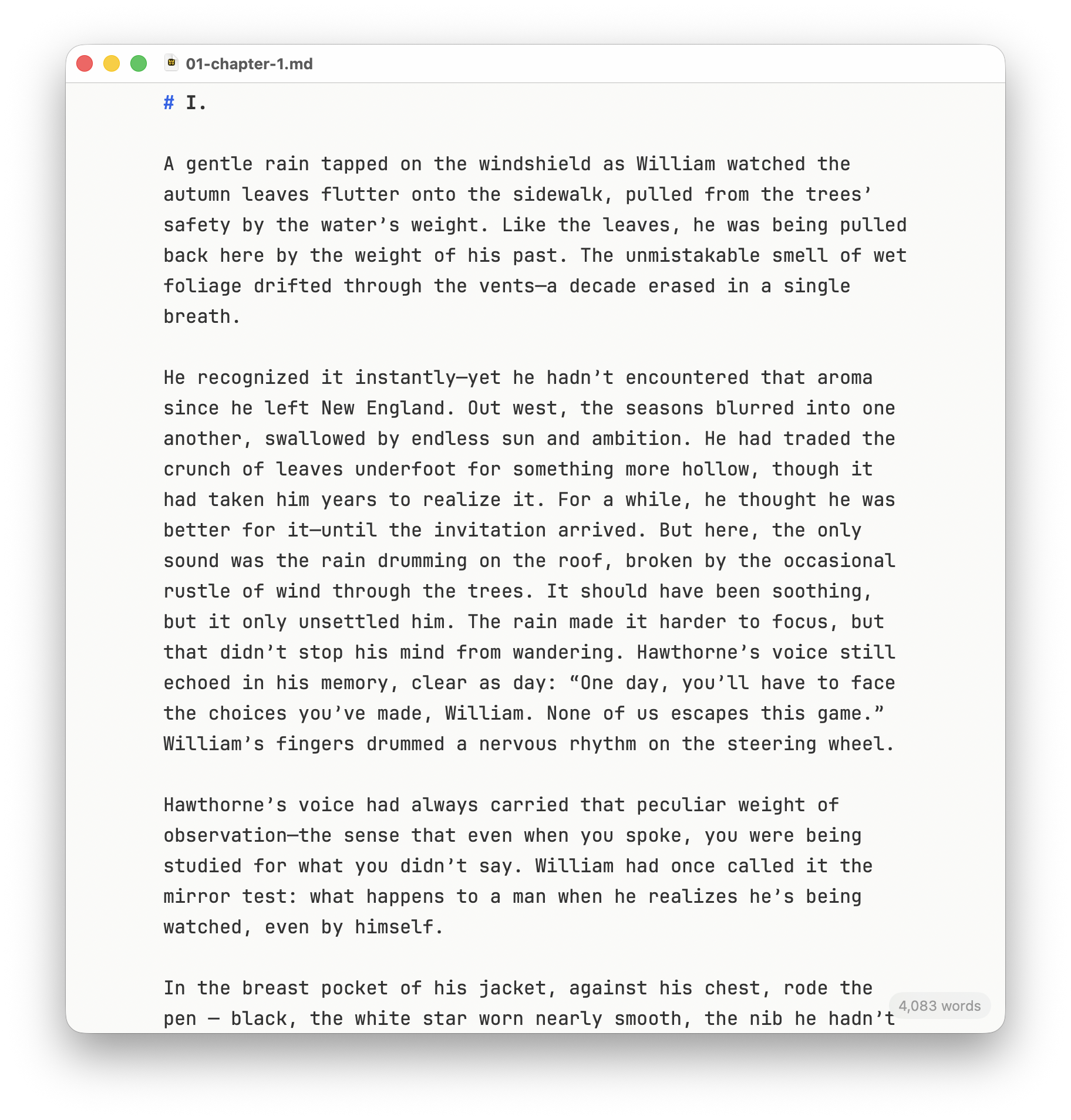 Cordelia editor window